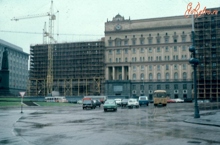 Москва - Реконструкция здания КГБ СССР в начале 80-х годов XX века