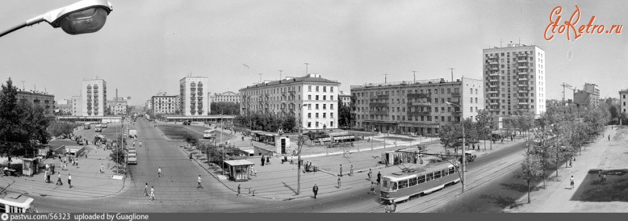 Москва - Панорама площади у «Первомайской»