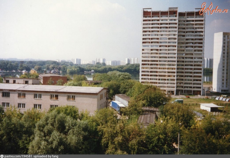 Москва - Вид из окна, ул. Гурьянова