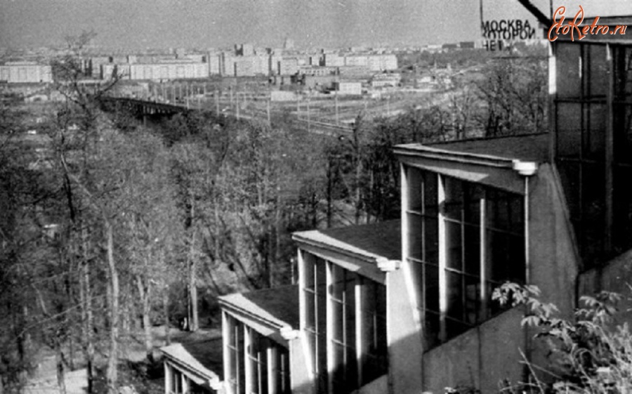 Москва - Ленинские горы, 1955 год