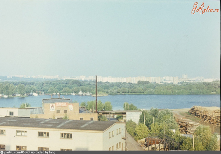 Москва - вид на остров