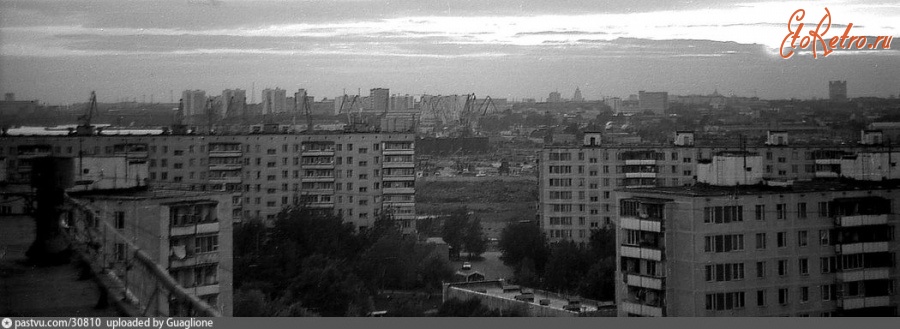 Москва - Вид из д.3 по Шоссейной ул