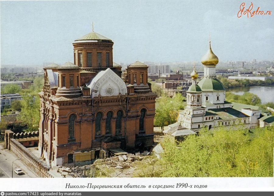 Москва - Перерва. Общий вид на монастырь