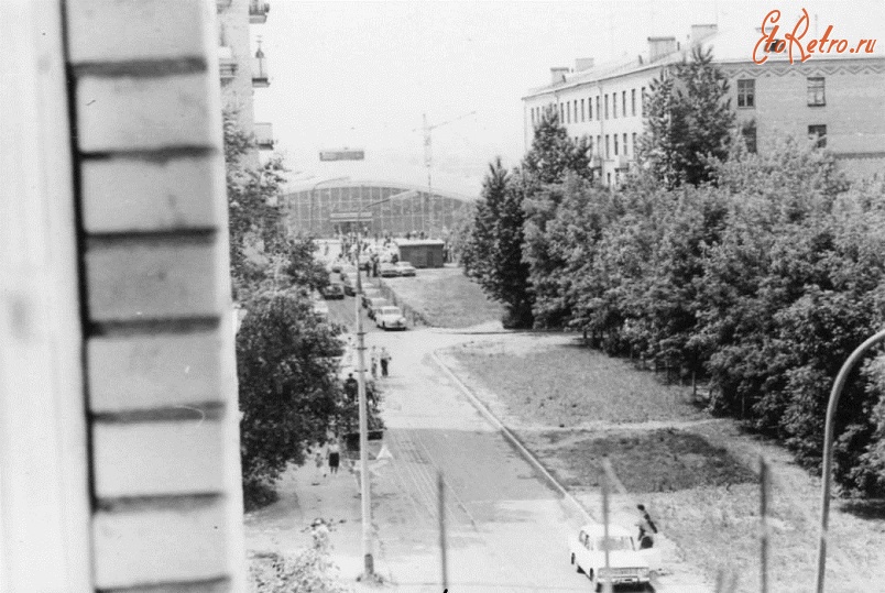 Москва - Рынок и 1-я ул.Текстильщиков 9 июля 1976г