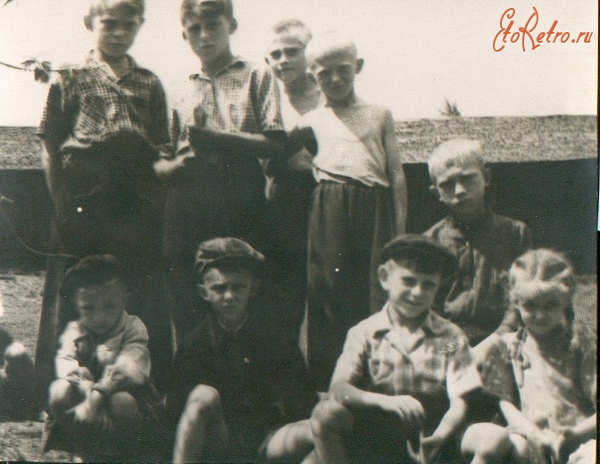 Болохово - Мои друзья детства с улицы Привокзальной 1959 год