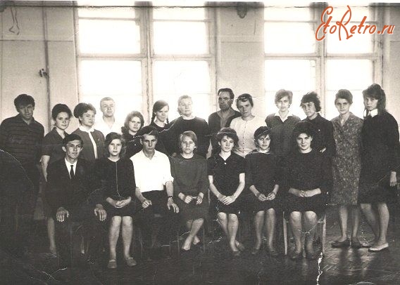 Болохово - 11а класс Болоховской средней школы №1 1965 год