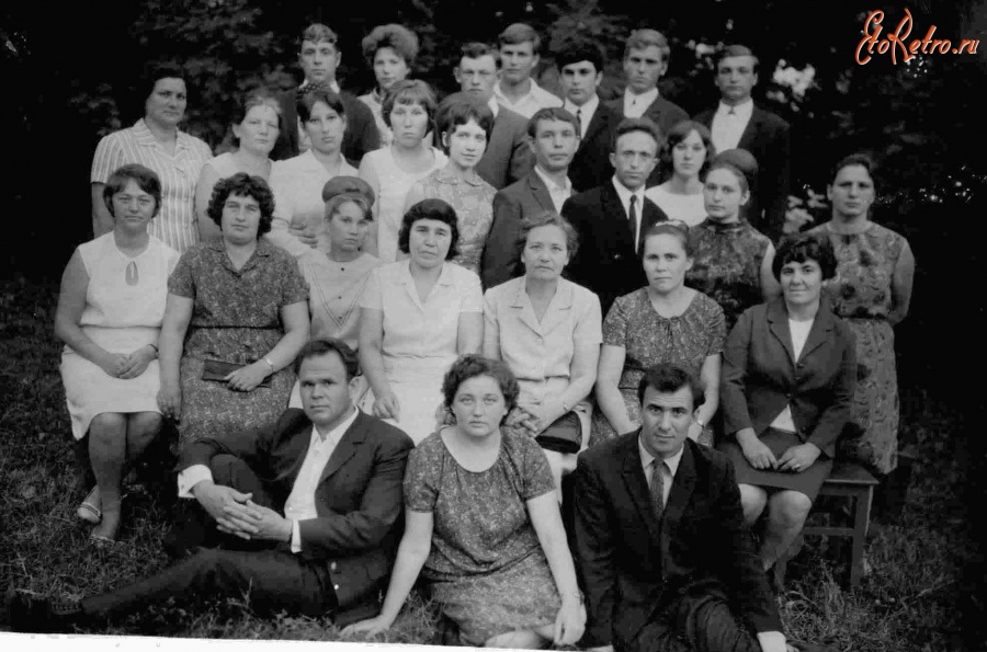 Болохово - Выпускники школы рабочей молодёжи  г. Болохово  1964год