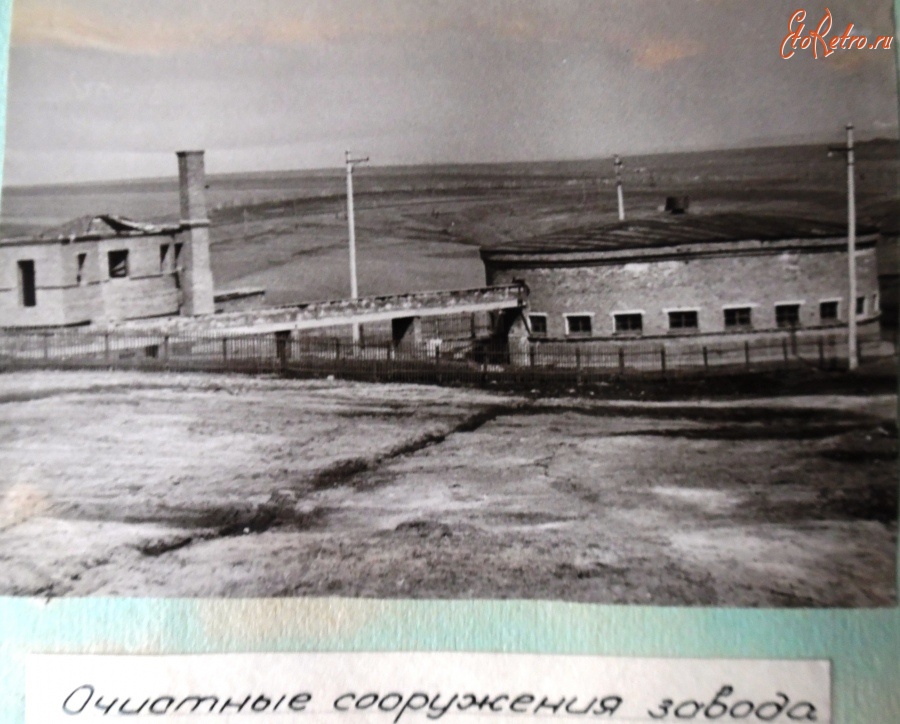 Болохово - Строительство Болоховского машзавода в 1964 году. Построены очистные сооружения