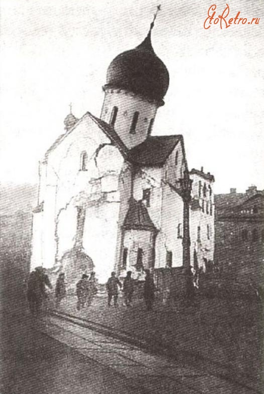 Санкт-Петербург - Разрушение церкви