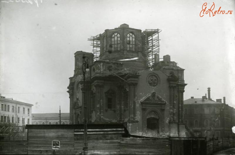 Санкт-Петербург - Слом церкви Благовещения Пресвятой Богородицы