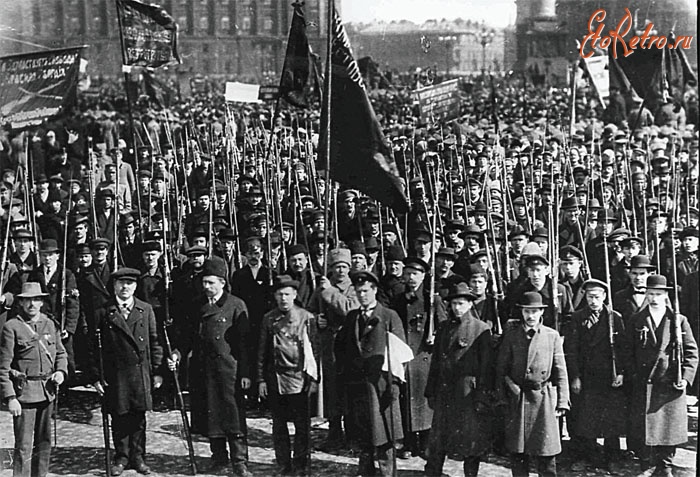 Санкт-Петербург - Революционный отряд в Петербурге.