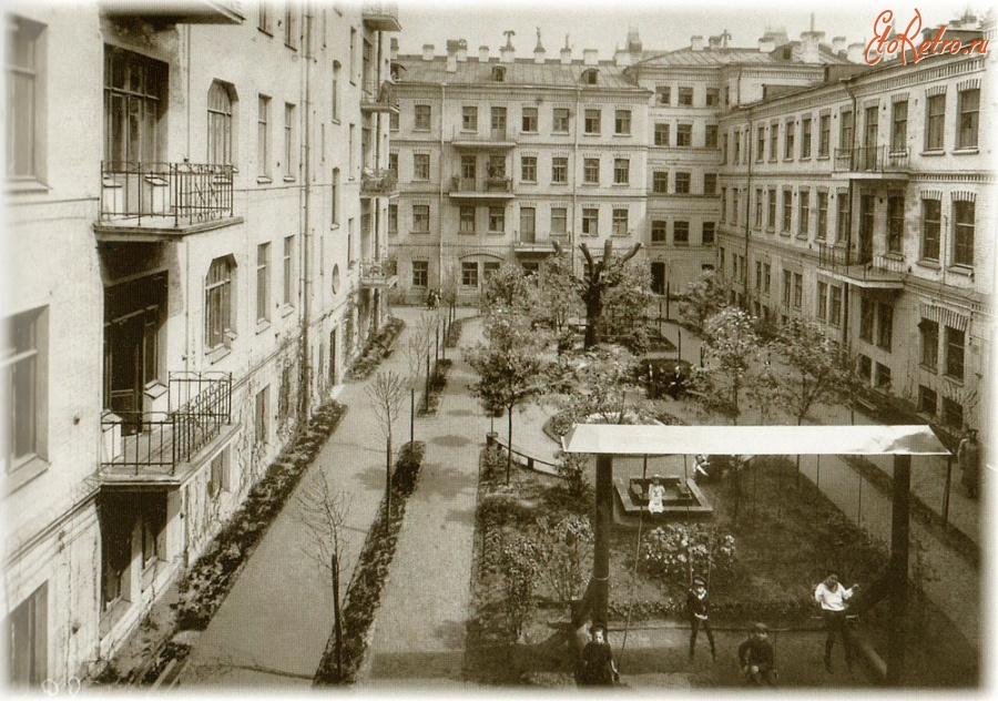 Санкт-Петербург - Общий вид двора дома С. Х. Мельцера.