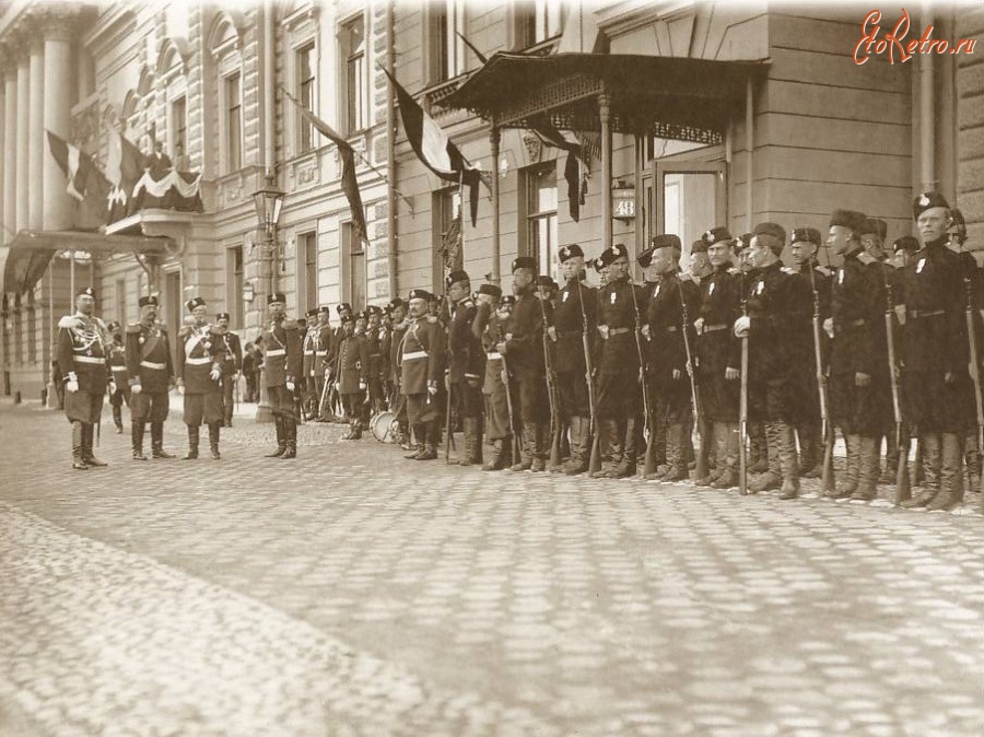 Санкт-Петербург - Встреча германского императора Вильгельма II.