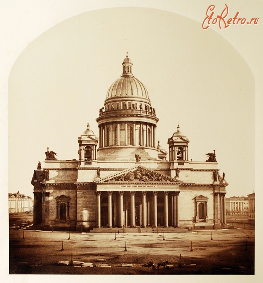 Санкт-Петербург - Южный фасад Исаакиевского собора,