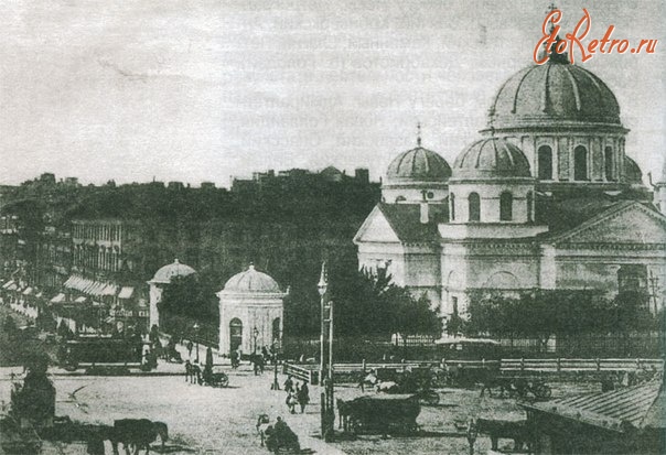 Санкт-Петербург - Знаменская церковь и Лиговский канал.