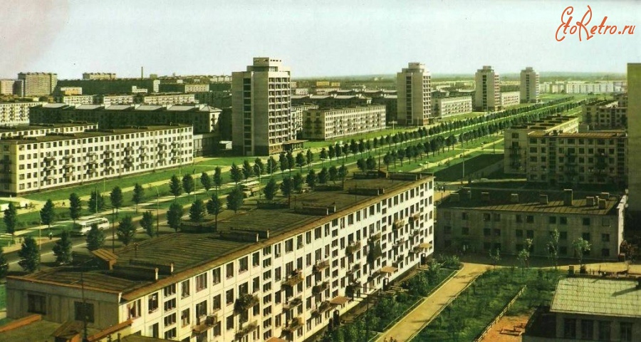 Санкт-Петербург - Ново-Измайловский проспект.  1960-е годы