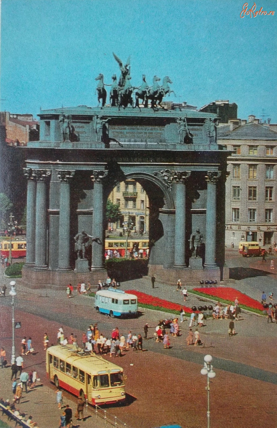 Санкт-Петербург - Ленинград. Нарвские Триумфальные ворота