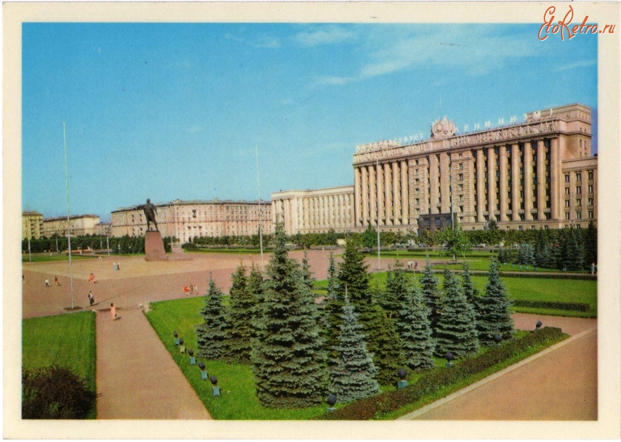 Санкт-Петербург - Ленинград, открытки (МинСвязи СССР) - 1970-е 4ч.