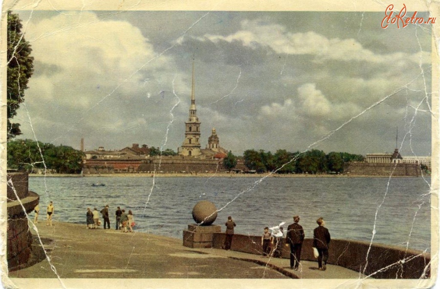 Санкт-Петербург - СССР. Ленинград. Петропавловская крепость.1960е