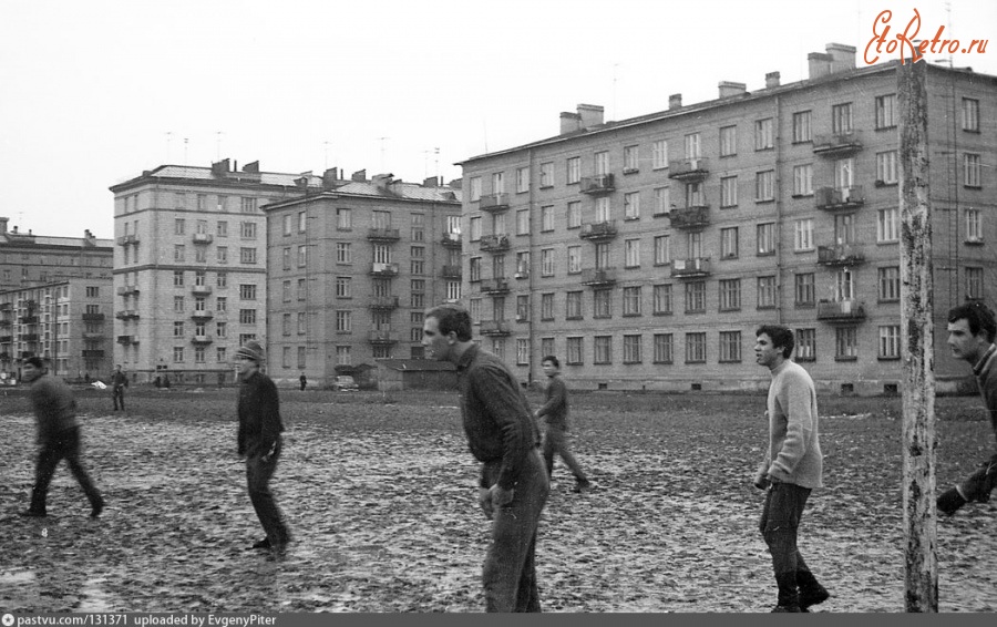 Санкт-Петербург - 1969. Дома возле бывшего Чесменского дворца