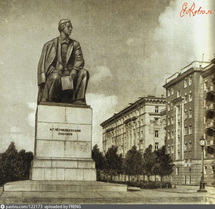 Санкт-Петербург - Памятник Н.Г.Чернышевскому на Московском проспекте