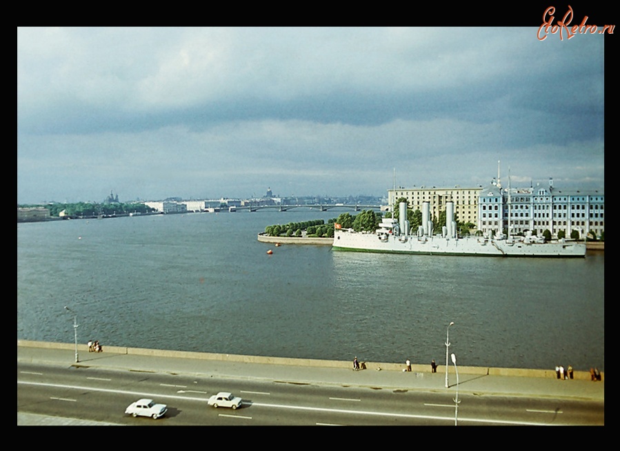Санкт-Петербург - Крейсер “Аврора”. Фото 1968 года.
