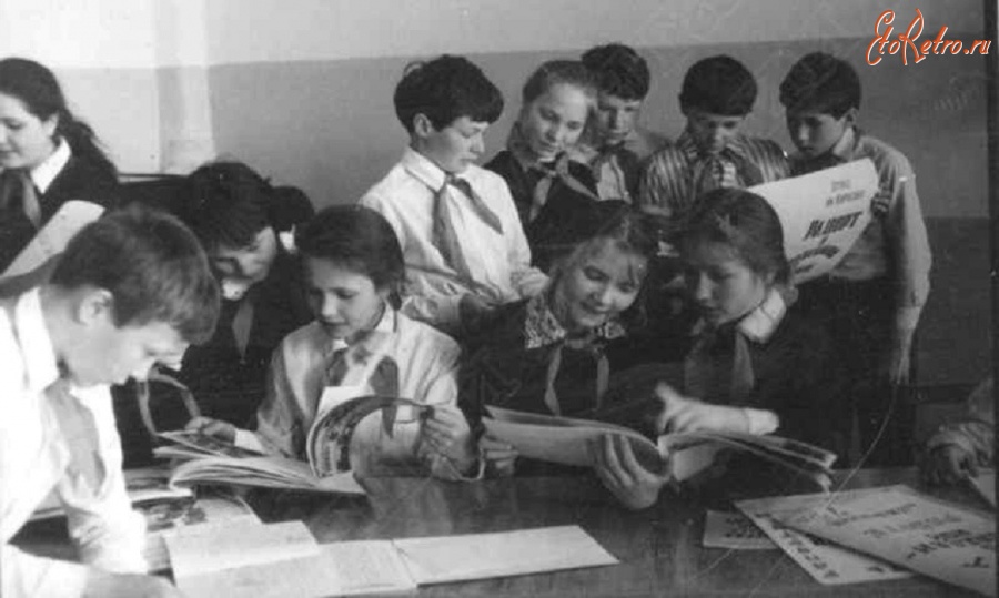 Ижевск - Ижевск 19 мая 1977, пионеры школы N 51