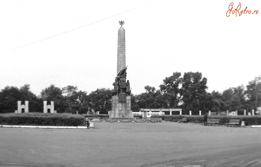 Хабаровск - Памятник Героям Гражданеской войны