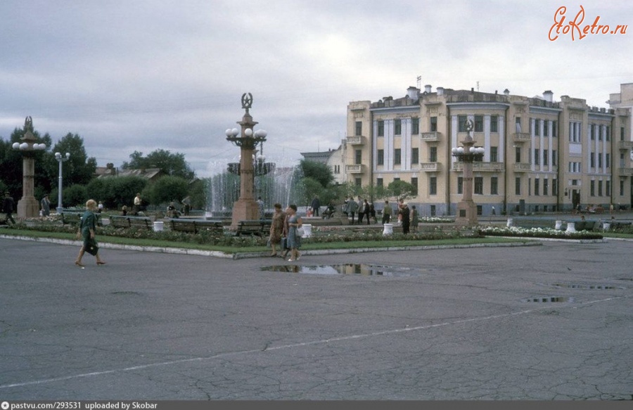 Хабаровск - Площадь Ленина.