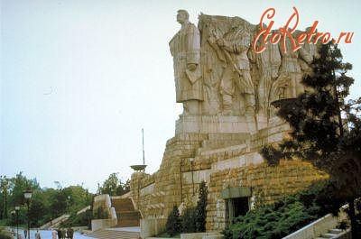 Чехия - Прага.Памятник И.В.Сталину.(1955-62) года.
