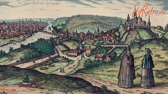 Прага - Прага   в 1595 році.