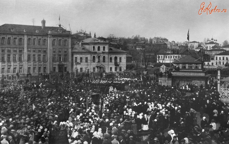 Чебоксары - Красная площадь, рубеж 1920-х, 1930-х годов.