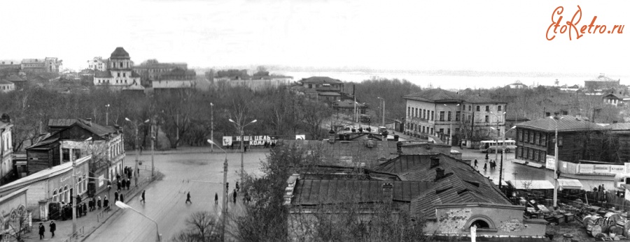Чебоксары - Осень 1971 года. Старый город ещё жив