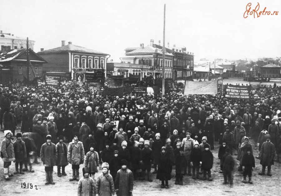 Чебоксары - Красная площадь. Осень 1919 года.