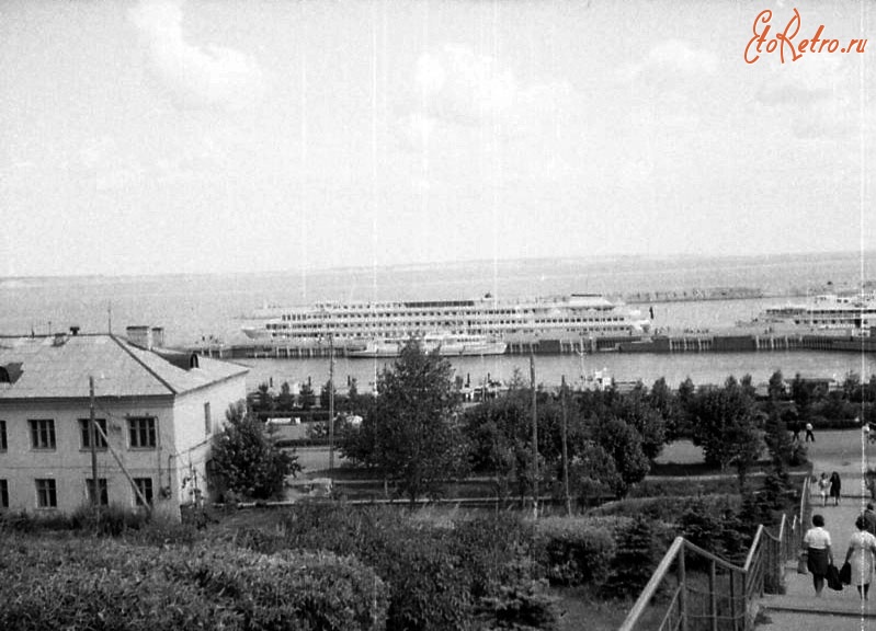 Ульяновск - Ульяновск-Симбирск вскоре после реконструкции летом 1973 года.