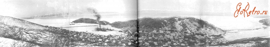 Петропавловск-Камчатский - Панорама Петропавловска-Камчатского в декабре 1921 года