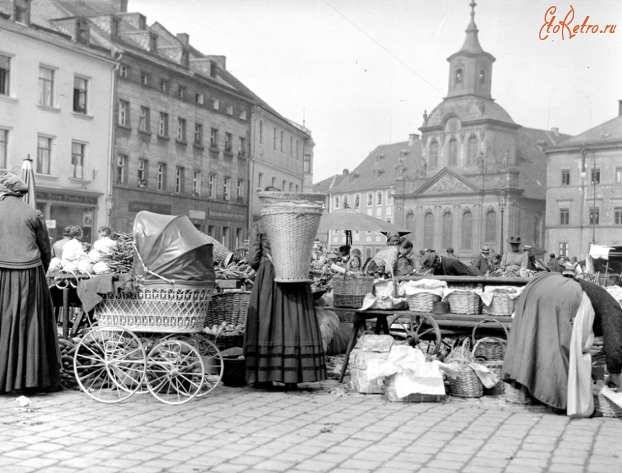 Германия - Market, Bayreuth Германия