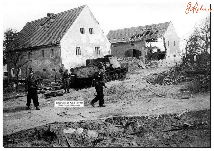 Германия - Поле боя на окраине немецкого города Баутцен.