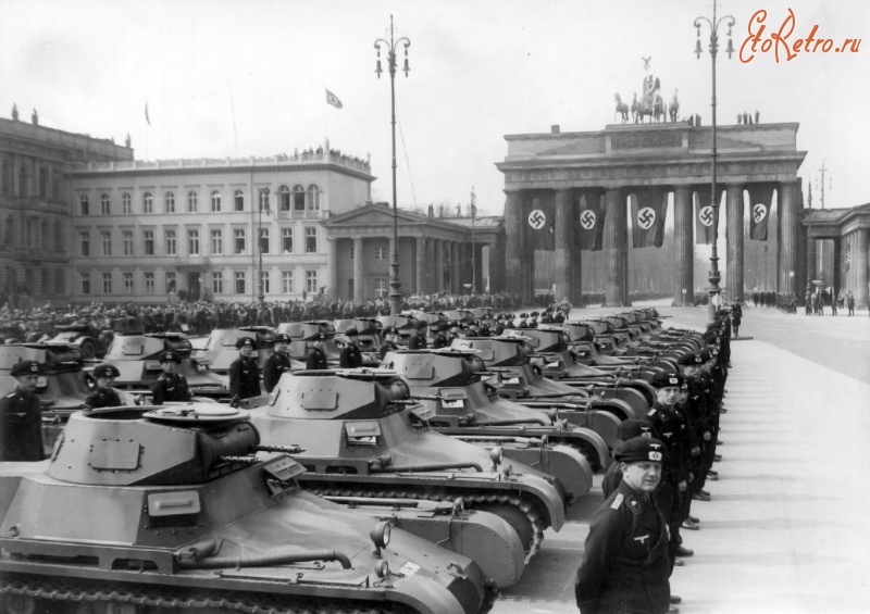 Берлин - Военный парад немецких войск