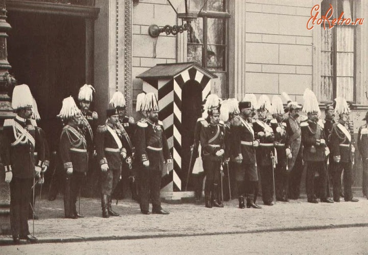 Берлин - Вильгельм II  и Император Александр III.