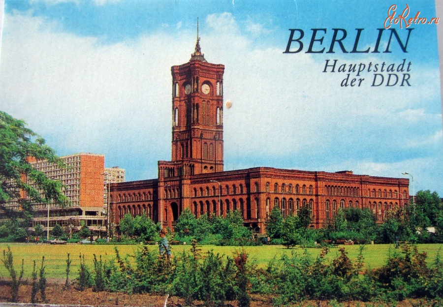 Берлин - Берлин- столица ГДР. 1980-е г.г.
