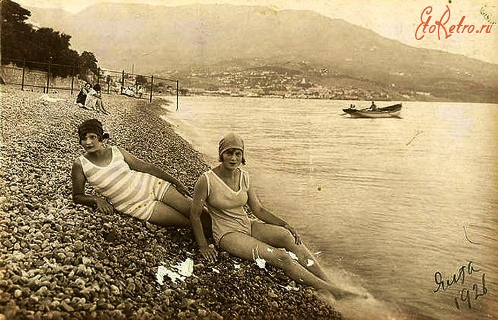 Автономная Республика Крым - Крым. Ялта, пляж - 1926