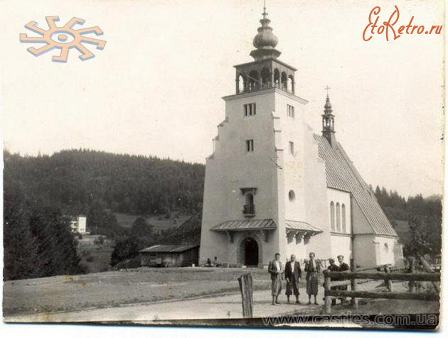 Львовская область - Майдан.  Церква в 1939 р.