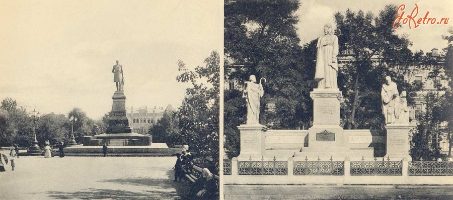 Киев - Памятник Николаю Первому и княгине Ольге
