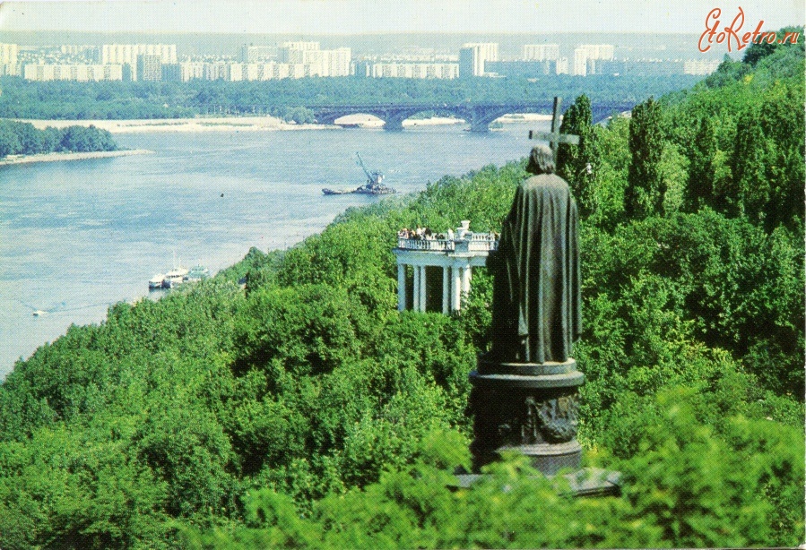 Киев - Памятник киевскому князю Владимиру