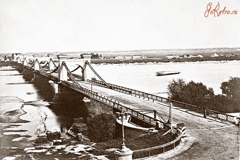 Цепной мост киев