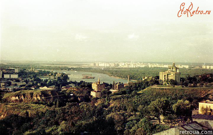 Киев - Киев.  Вид на Подол.