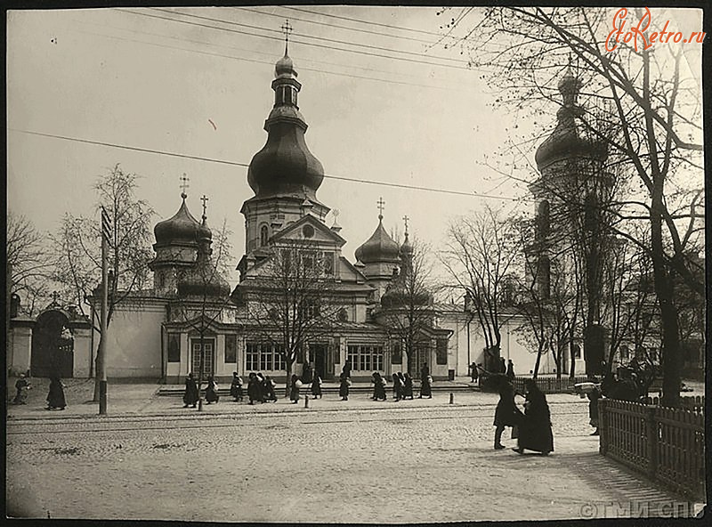 Киев - Православний храм в Києві-Малий Микільський собор.