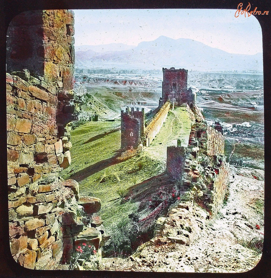 Судак - Вид с крепости. 1907—1911 Судак