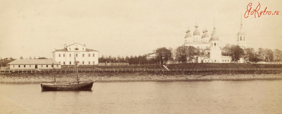 Архангельск - Архангельск. Фотография Якова Лейцингера. 1887 год.
